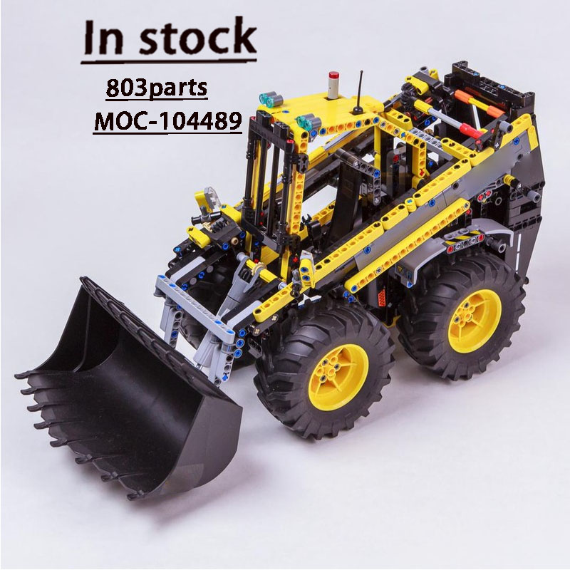 Urban Farming Building - Конструктор MOC-104489 «Городская ферма: Сельскохозяйственный мини-погрузчик»,